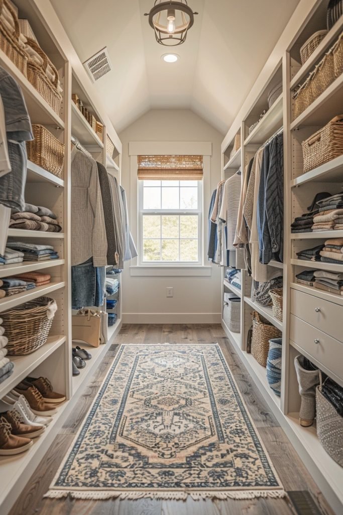 Bright and Airy Closet Design