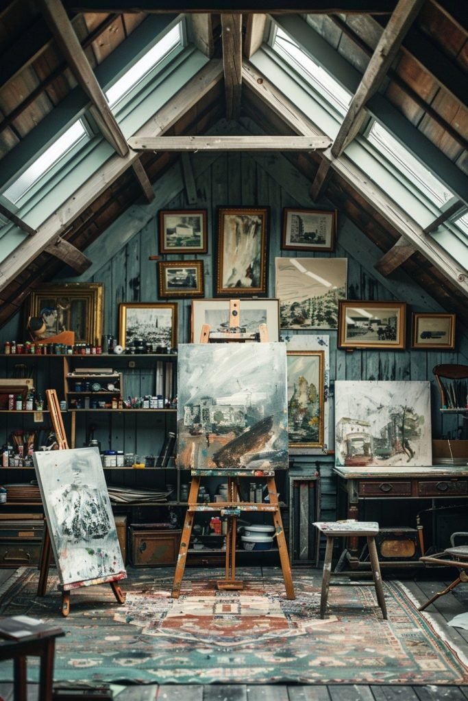 Brooding Artist Studio