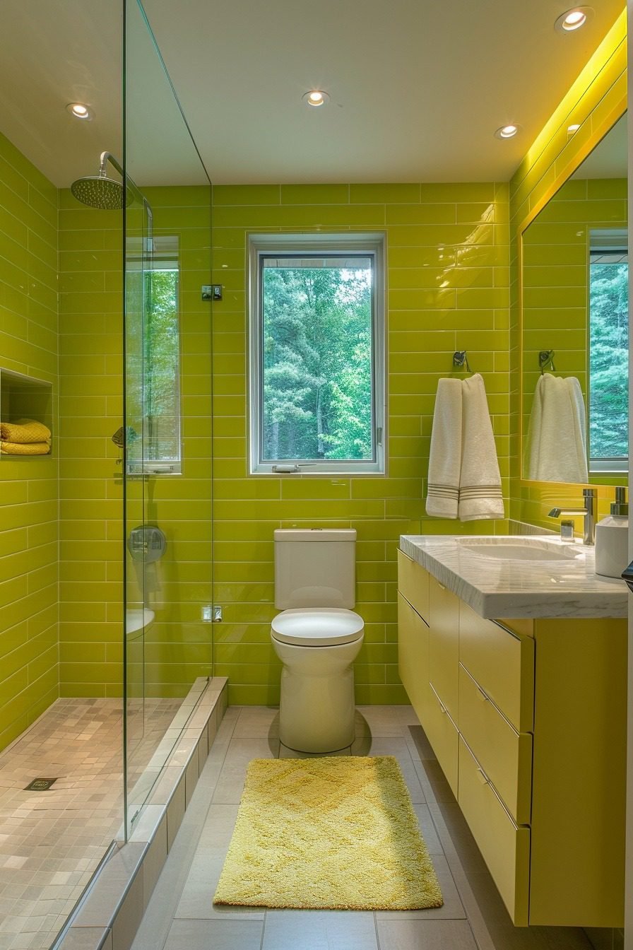 29 Refreshing Green Bathroom Decor Ideas For A Serene Space - Courtneys ...