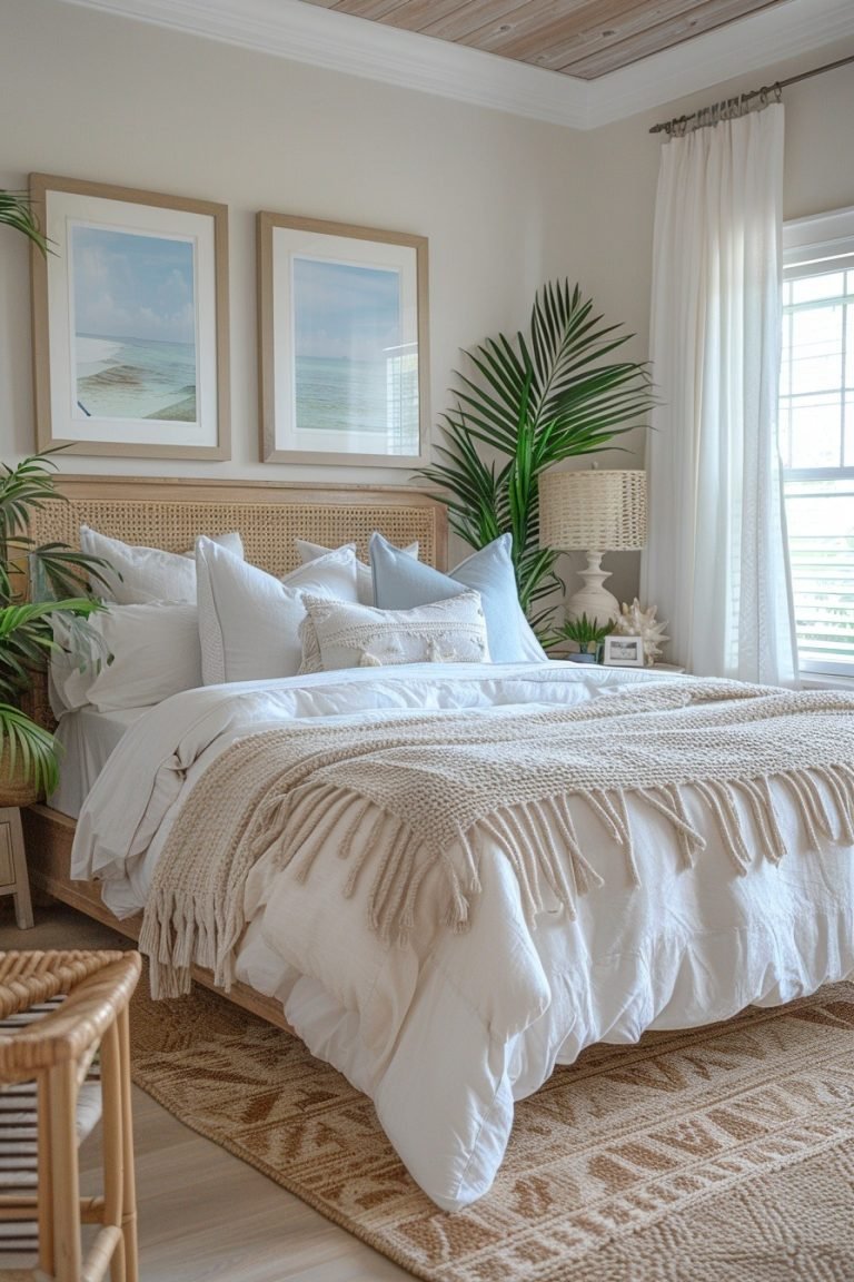 29 Boho Coastal Bedroom Ideas For A Breezy, Beachy Haven Courtneys World