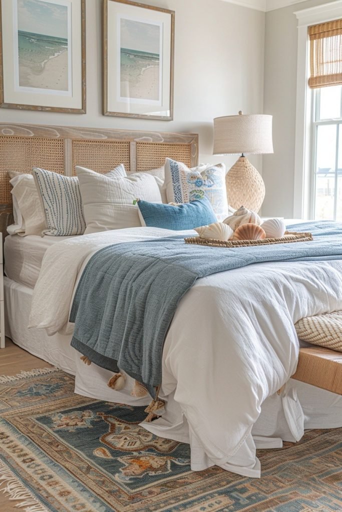 Coastal Shell Table Lamp
