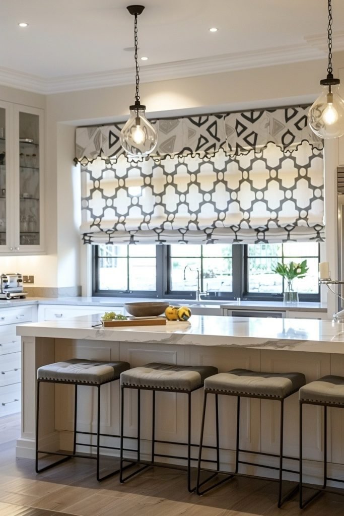 Contemporary Printed Roller Blinds