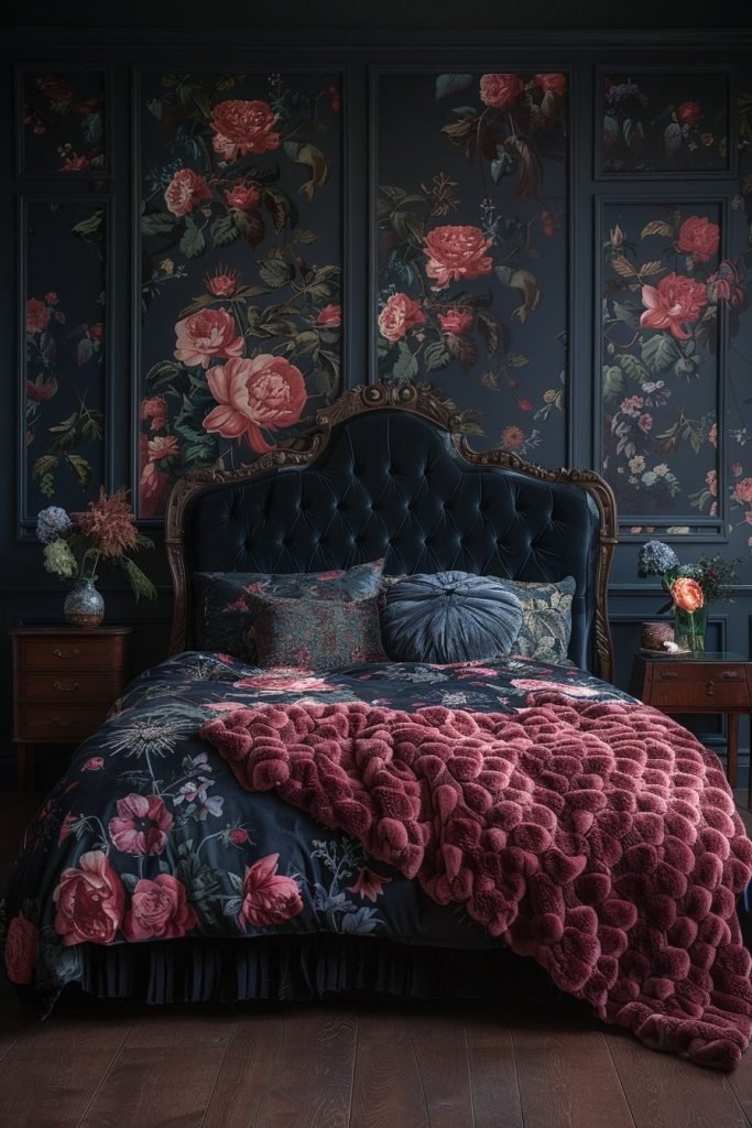 Dark Floral Fantasy