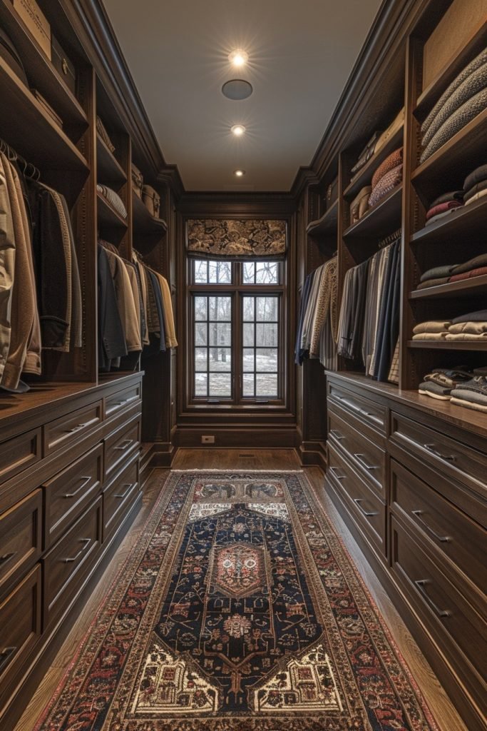 Deluxe His and Hers Closet