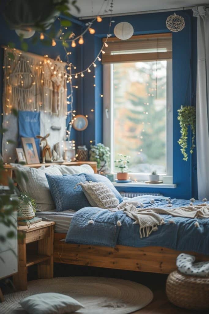 Denim Delight Dorm Space