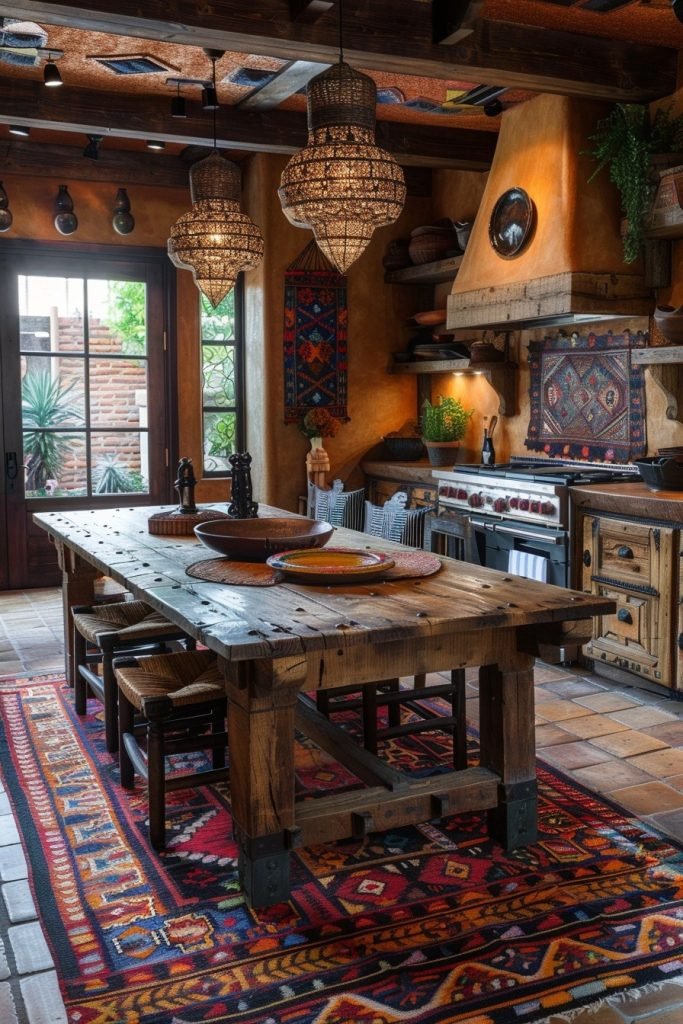 Dynamic Afrohemian Dining Spaces