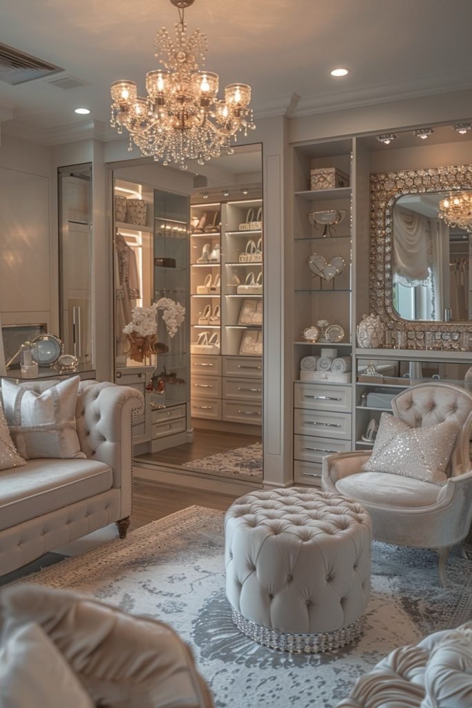 Glamorous Dressing Room Retreat