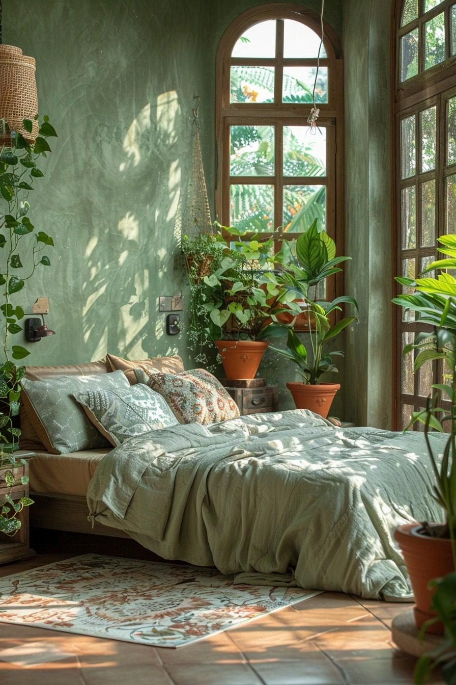 29 Green And Terracotta Bedroom Ideas For A Warm And Earthy Retreat ...