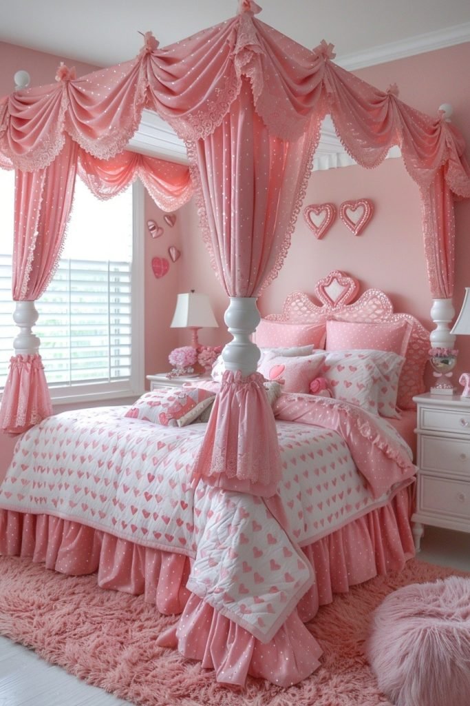 Heart Theme Canopy Love