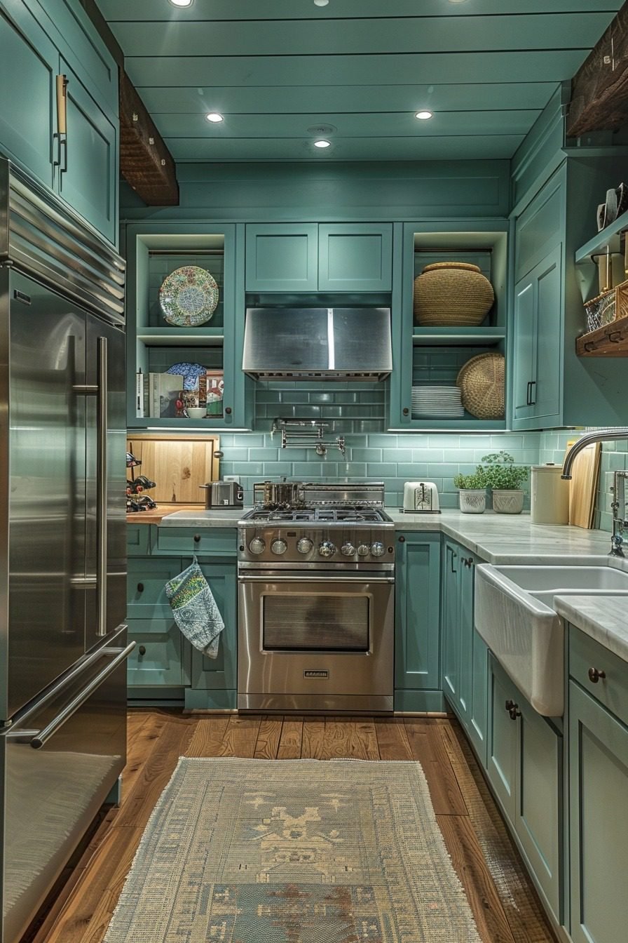 29 Tiny Apartment Kitchen Ideas For Smart, Space-Saving Designs ...