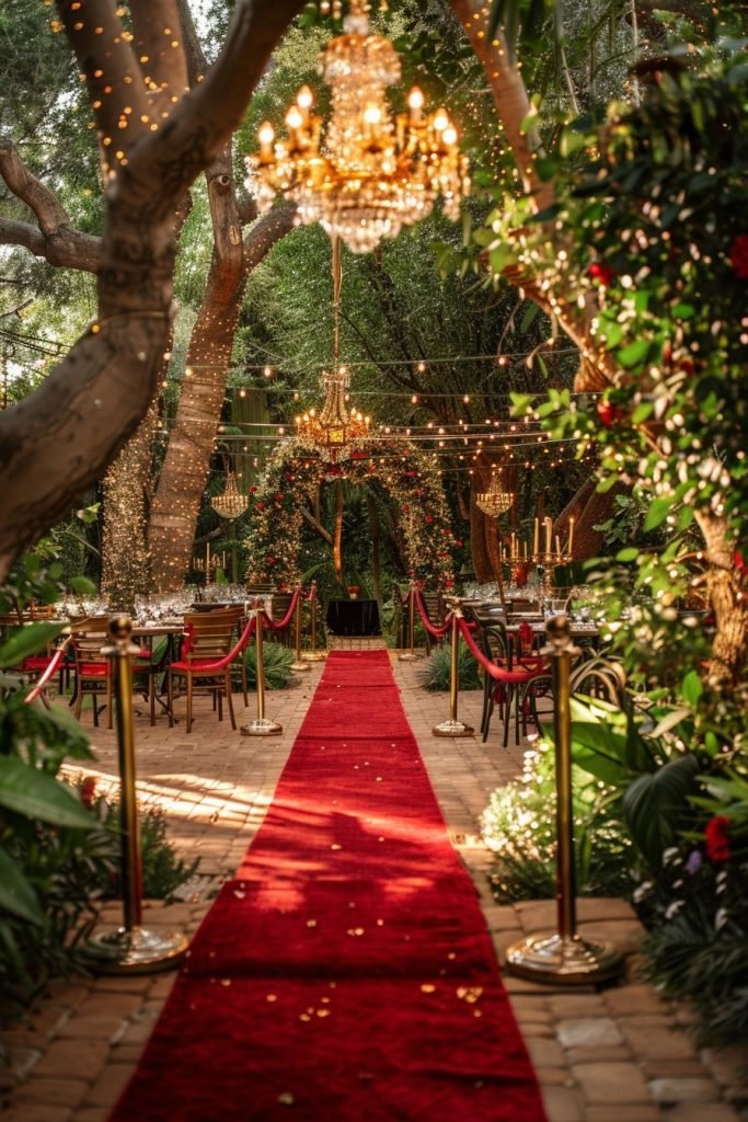 Hollywood Glamour in the Backyard