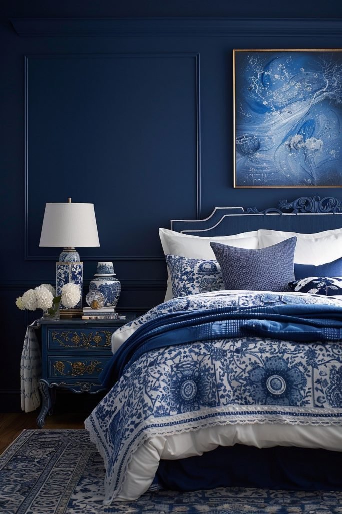Indigo Intrigue Bedroom