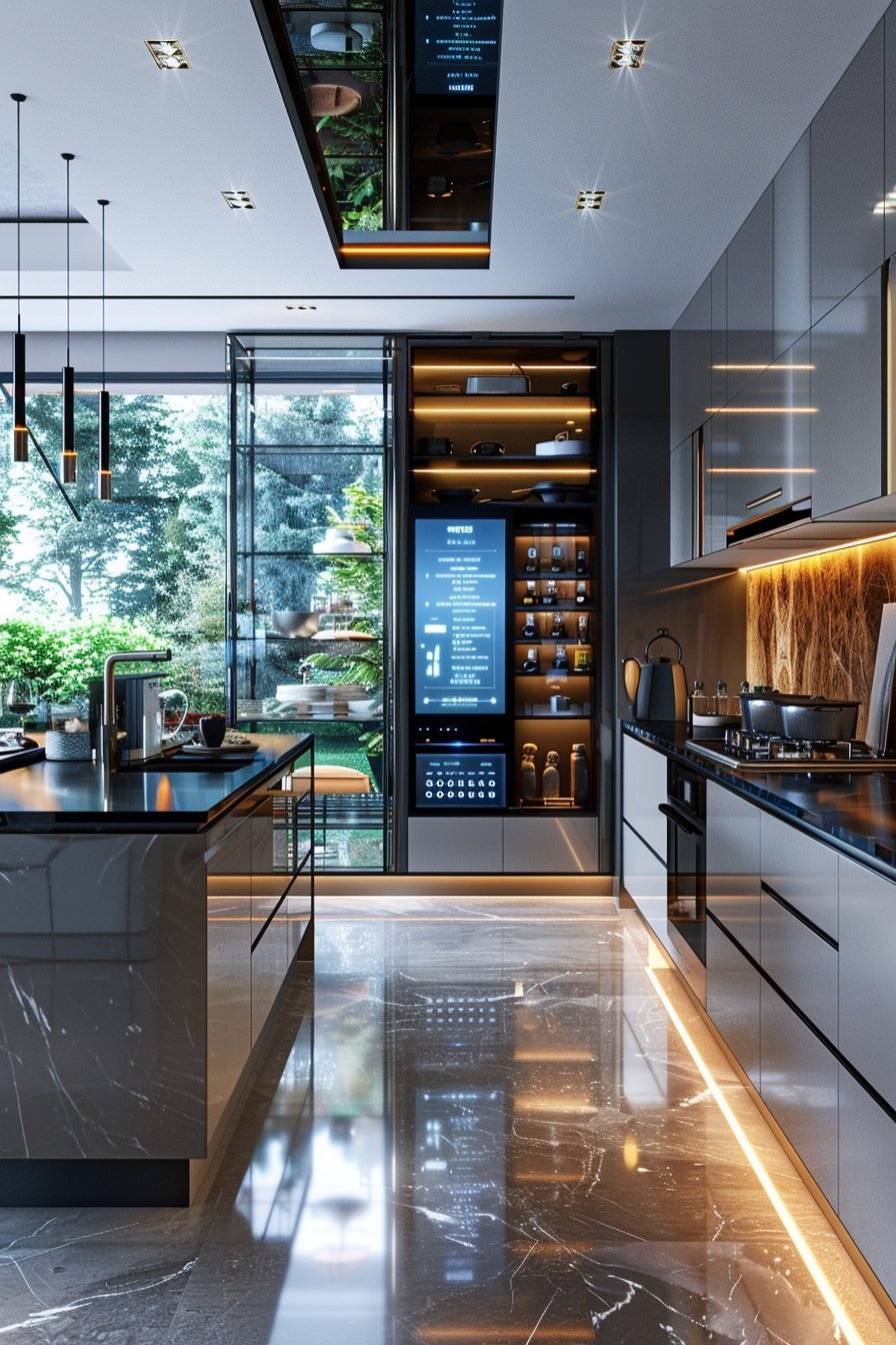Picture of Smart Home Technology in Luxury Kitchens & Baths — Aeroview Design Co