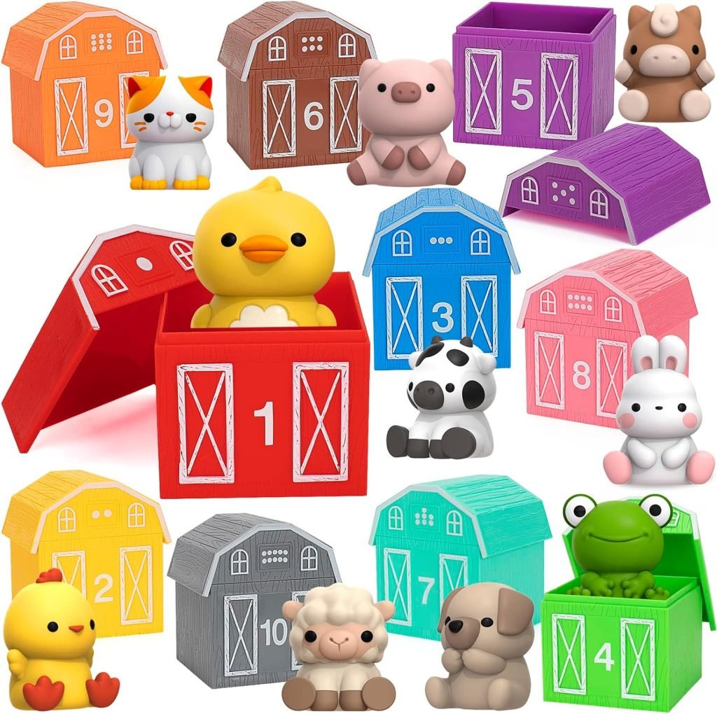 KMUYSL Farm Animals Toy Set