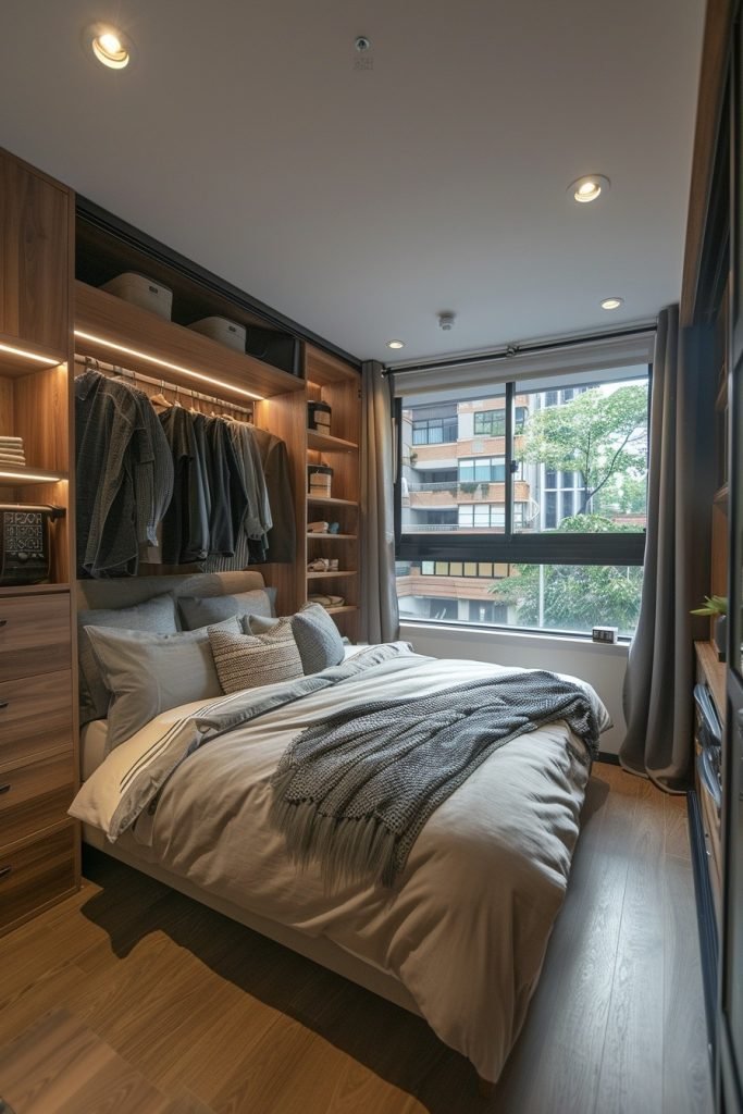 Minimal Footprint Wardrobes