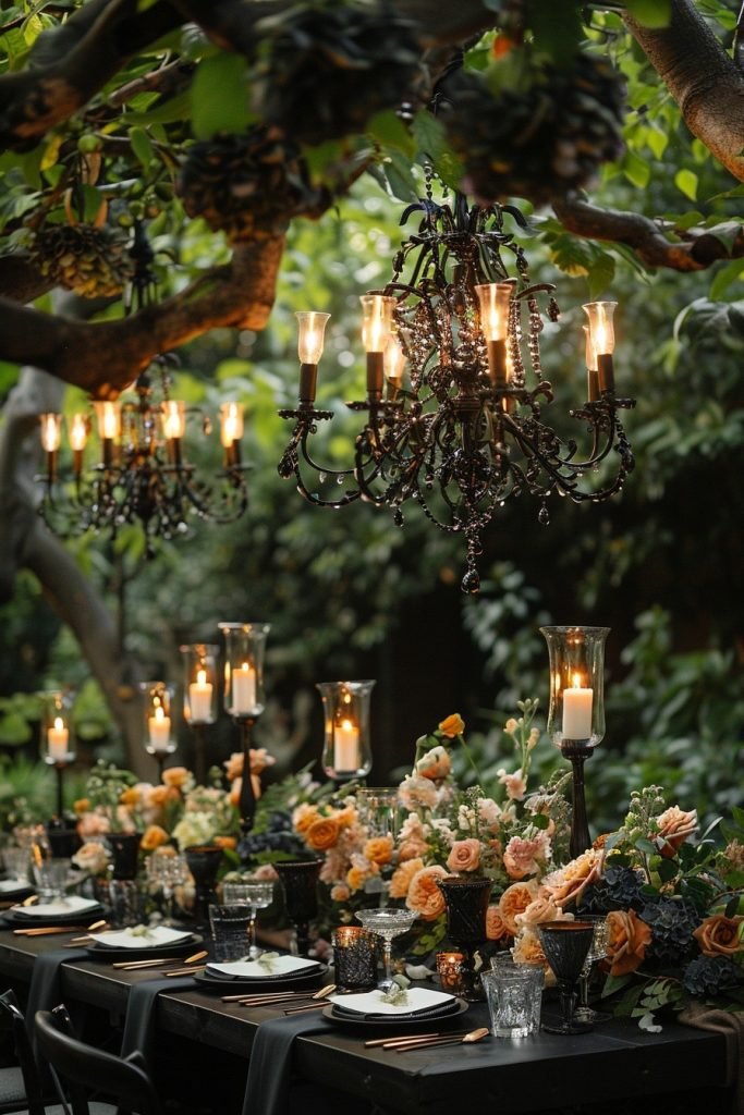 Monochrome Magic in the Garden