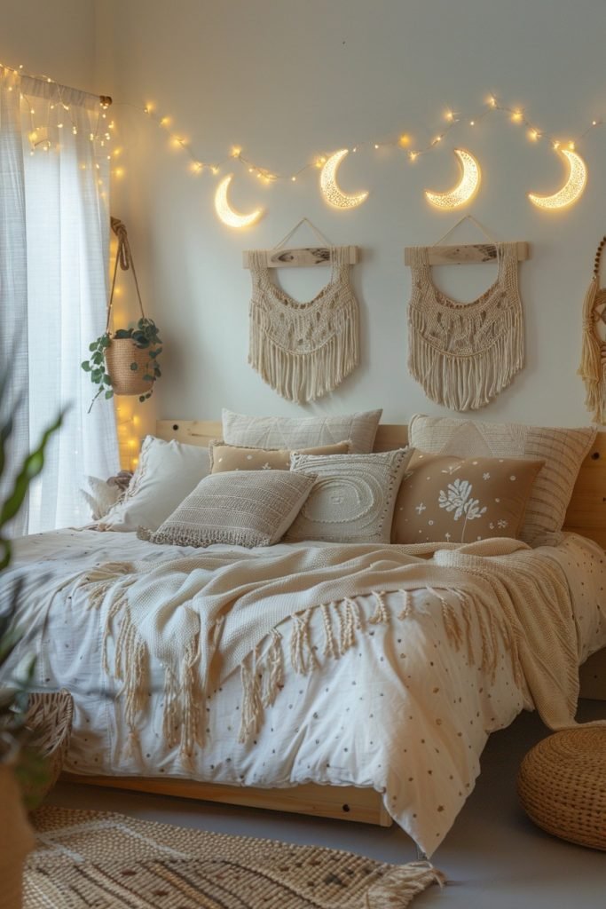 Moon Phase Wall Light