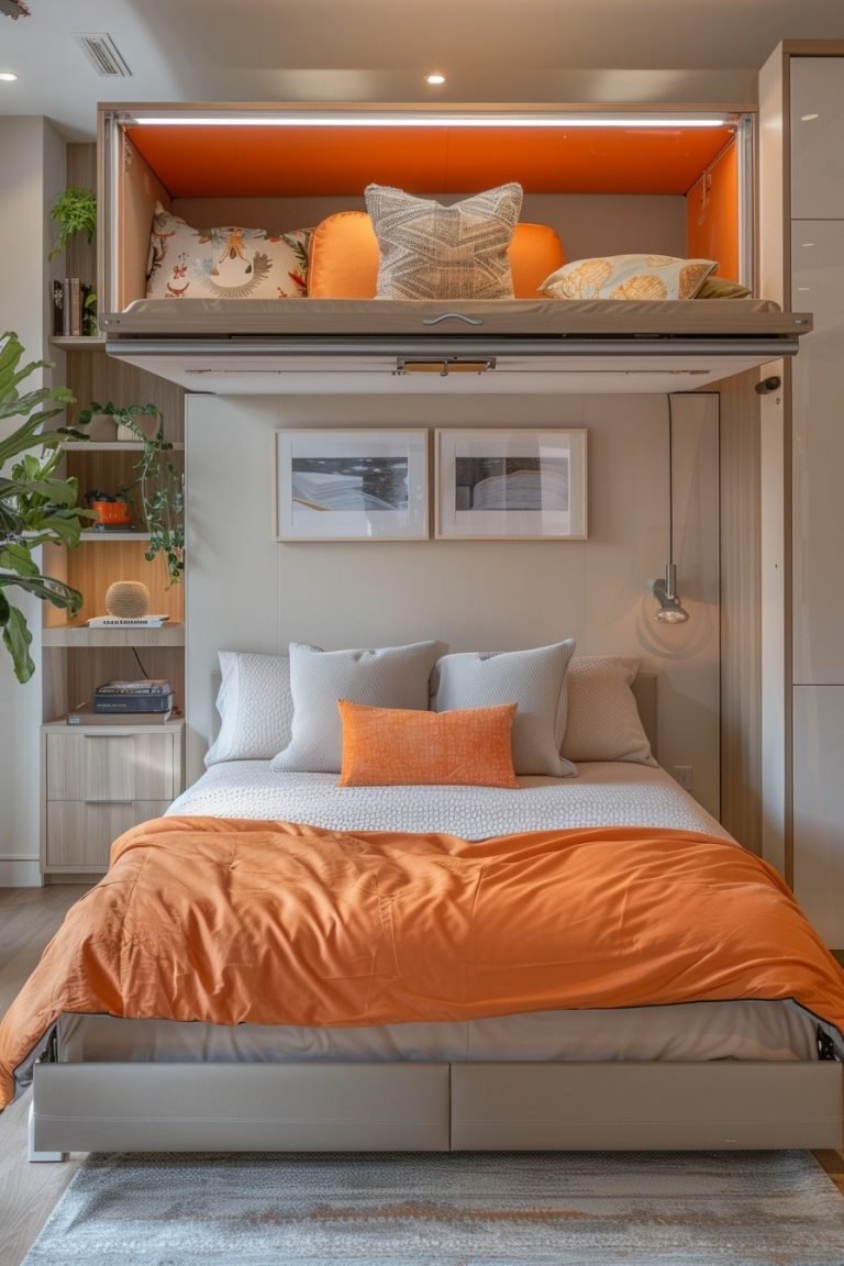 29 Tiny Bedroom Apartment Ideas To Maximize Your Space - Courtneys World