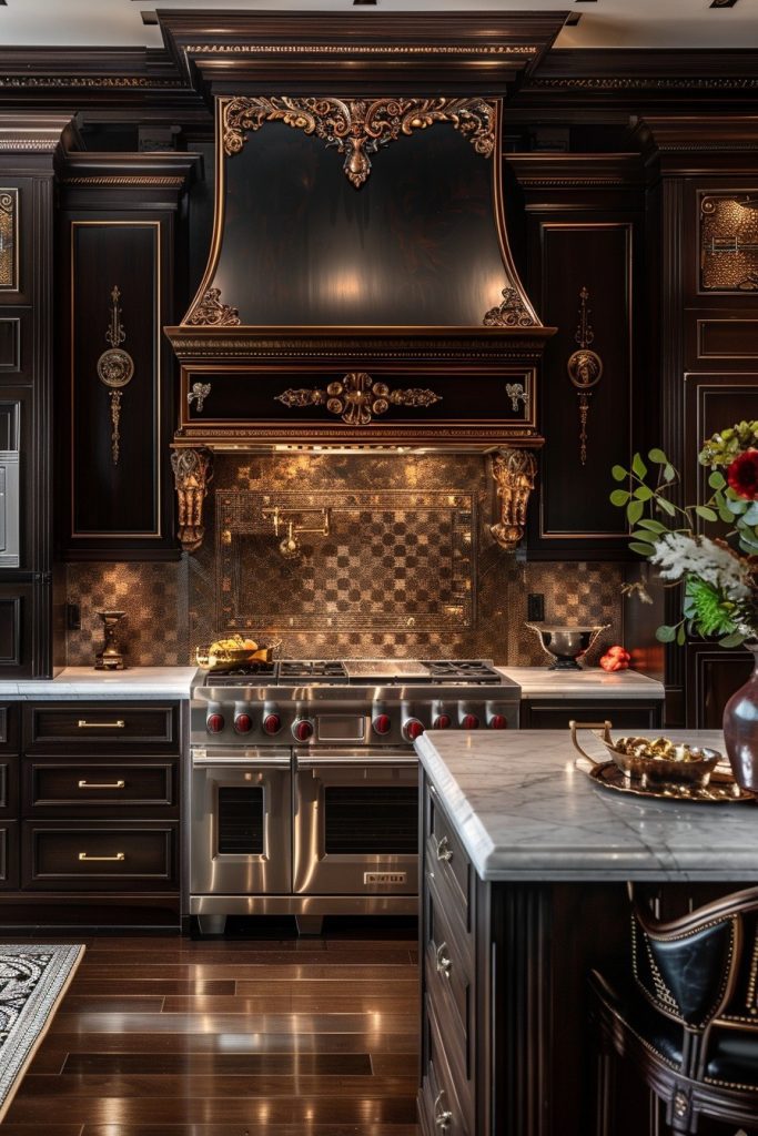 Opulent Afrohemian Kitchen