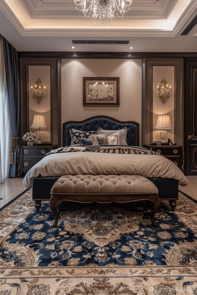 Opulent Finishes Bedroom