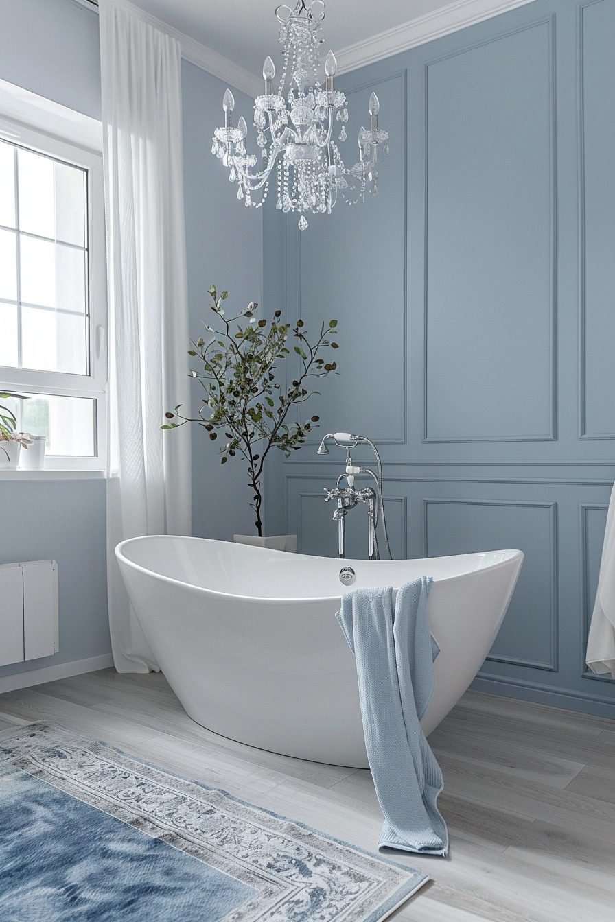 29 Captivating Blue Bathroom Decor Ideas For A Serene Ambiance ...