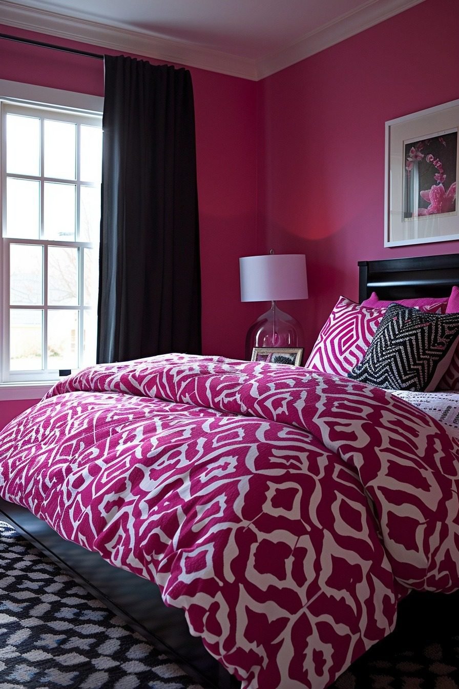 29 Stunning Pink And Black Bedroom Ideas For A Chic And Modern Look ...
