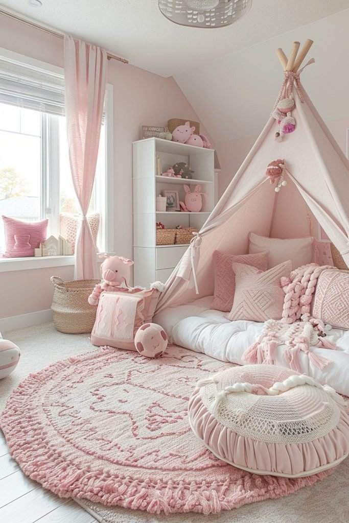 Playful Pink Children's Rooms