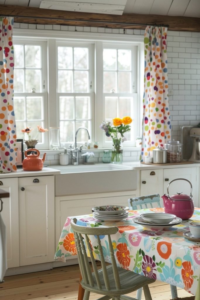 Playful Polka Dot Curtains