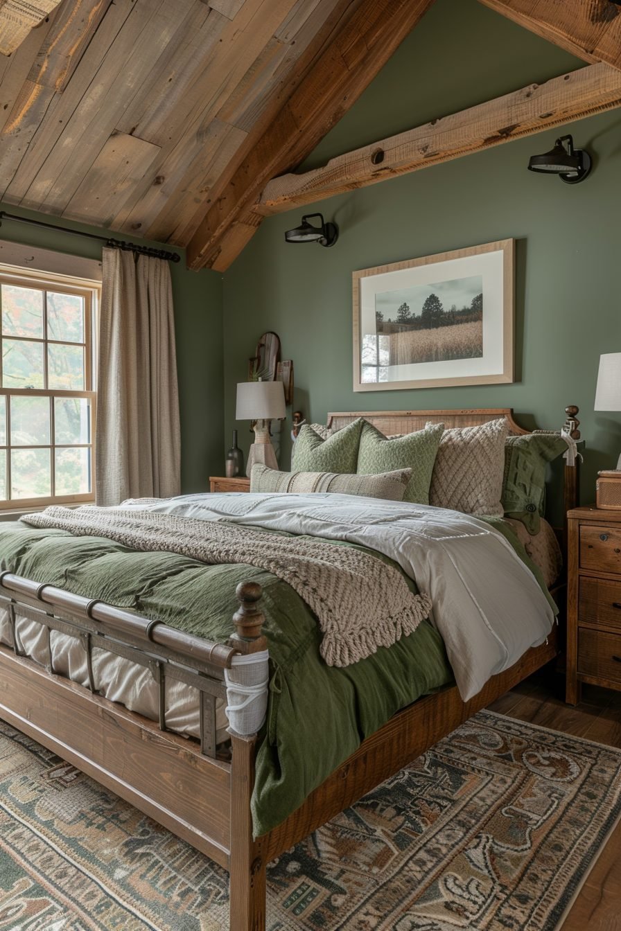 29 Sage Green Farmhouse Bedroom Ideas For A Refreshing Retreat ...