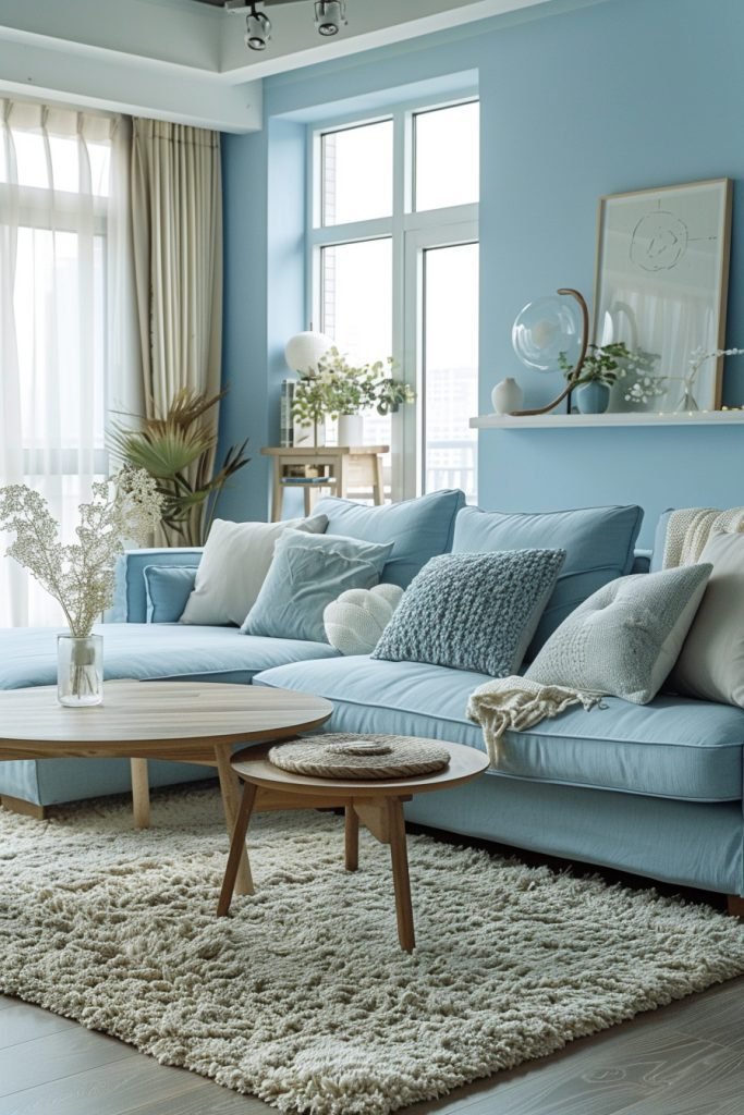 Sky Blue Serenity