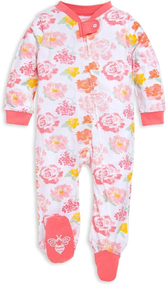 Burt's Bees Baby Baby Girls' Sleep and Play Pajamas