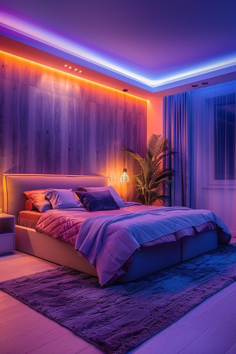 29 Illuminating LED Lighting Bedroom Ideas To Brighten Your Space