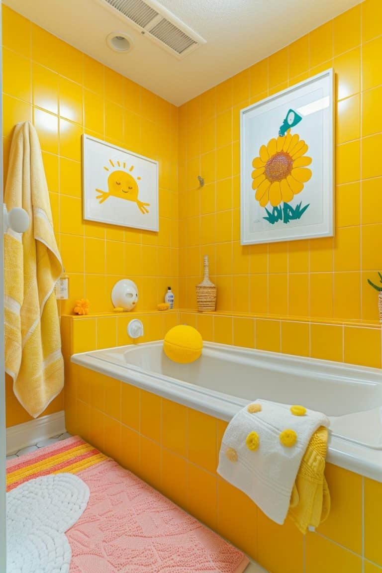 29 Sunny Yellow Bathroom Decor Ideas To Brighten Your Space Courtneys