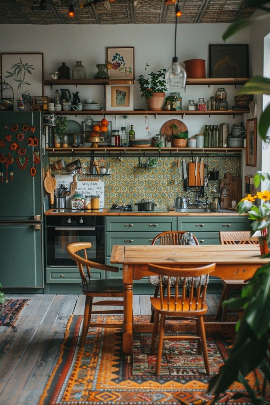 29 Scandi Boho Kitchen Inspirations To Elevate Your Cooking Space ...