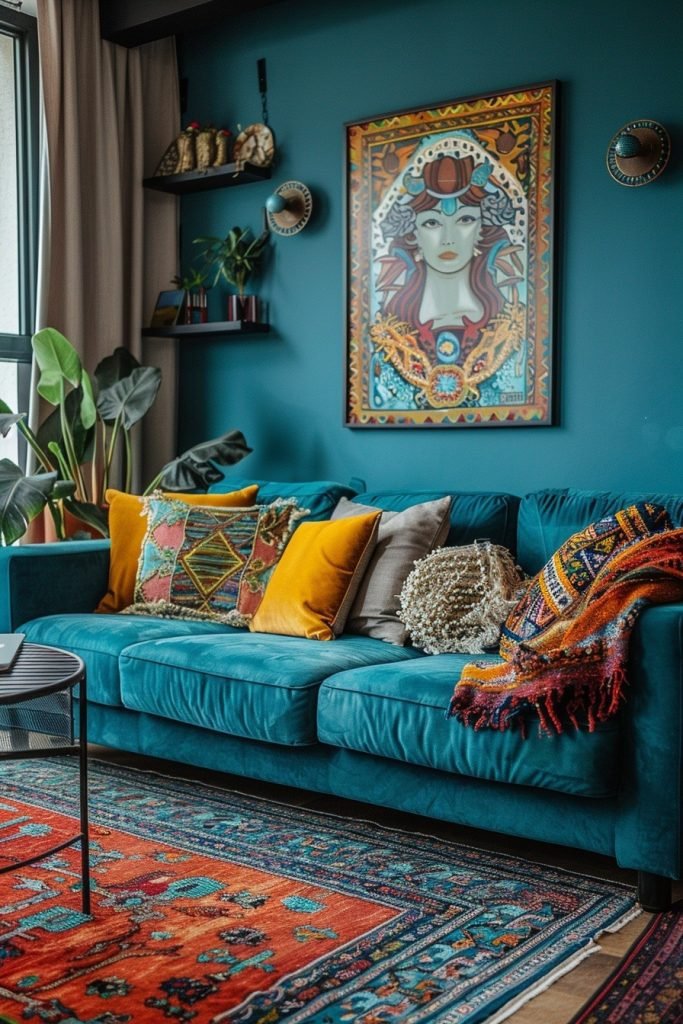 Turquoise Tapestry