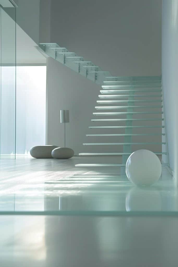 Ultra-Modern Transparent Staircase Concepts