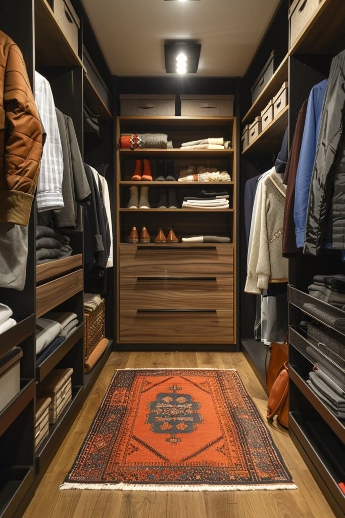 Urban Modern Walk-In Closet