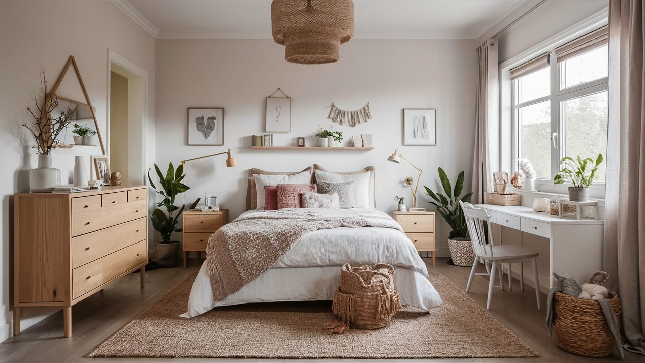 29 Dreamy Scandi Boho Girls Bedroom Ideas To Inspire Sweet Dreams ...