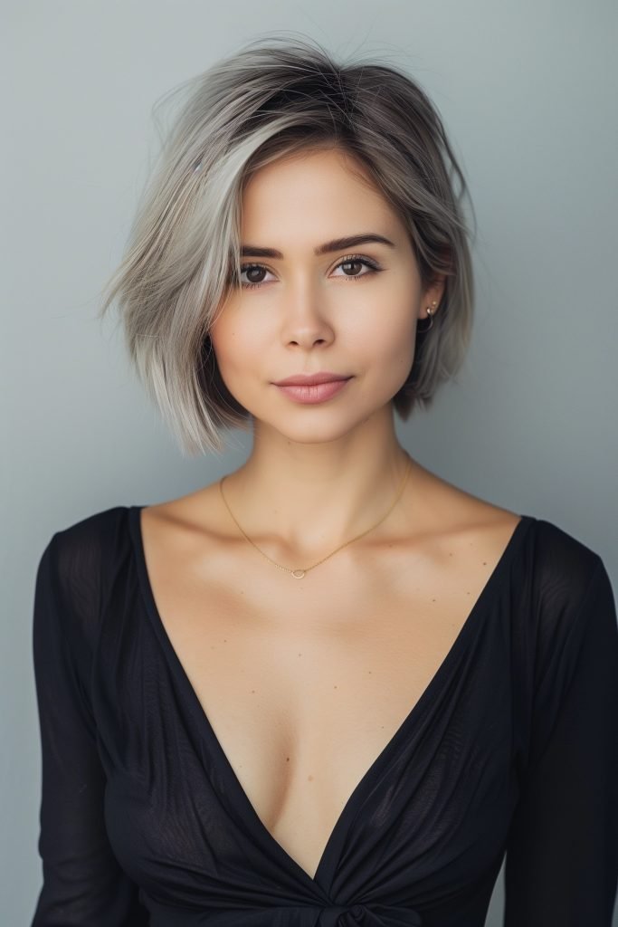 Angled Bob hairstyles for short hair