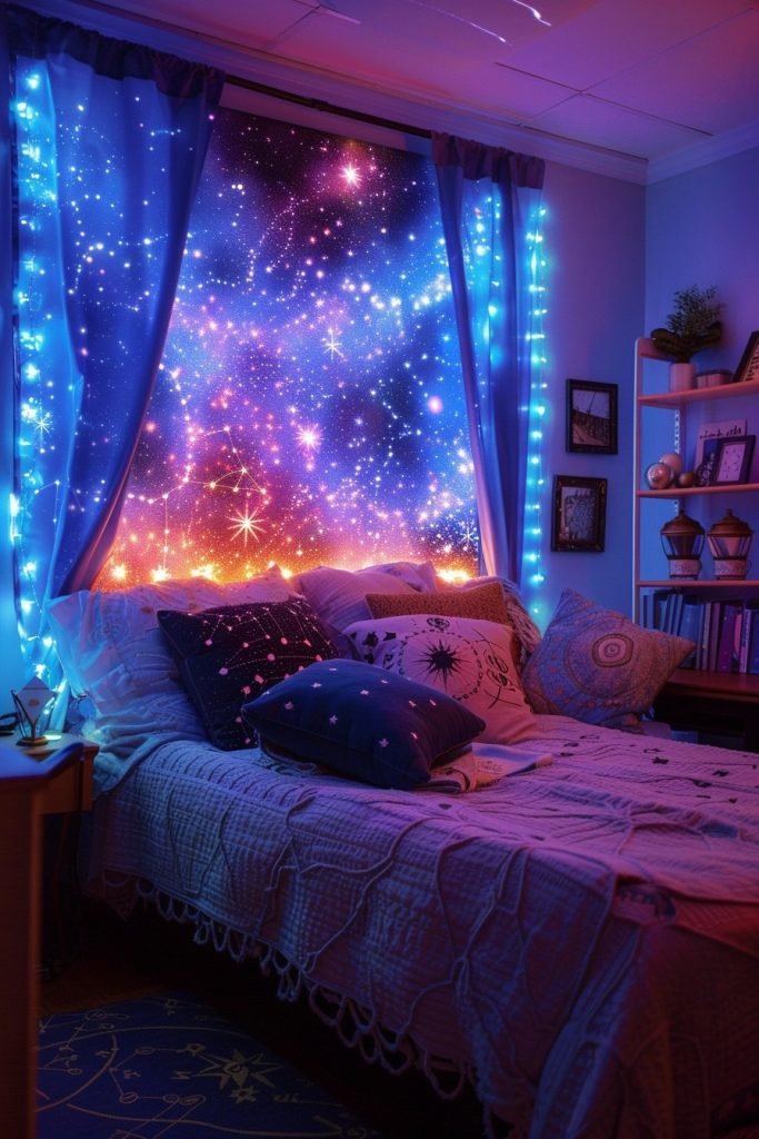 Astrology-Inspired Dorm Room