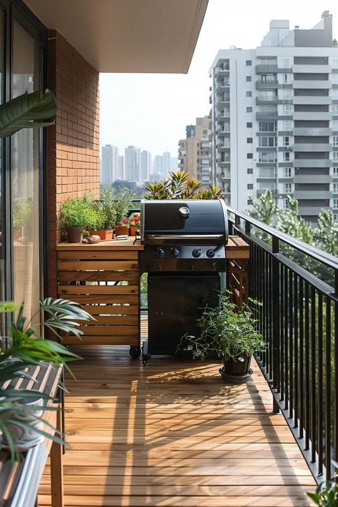 Balcony Barbecue Station