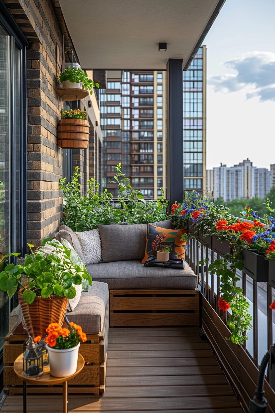 Photo inspiration: Picture Idea: 29 Small Apartment Balcony Ideas For A Chic Look