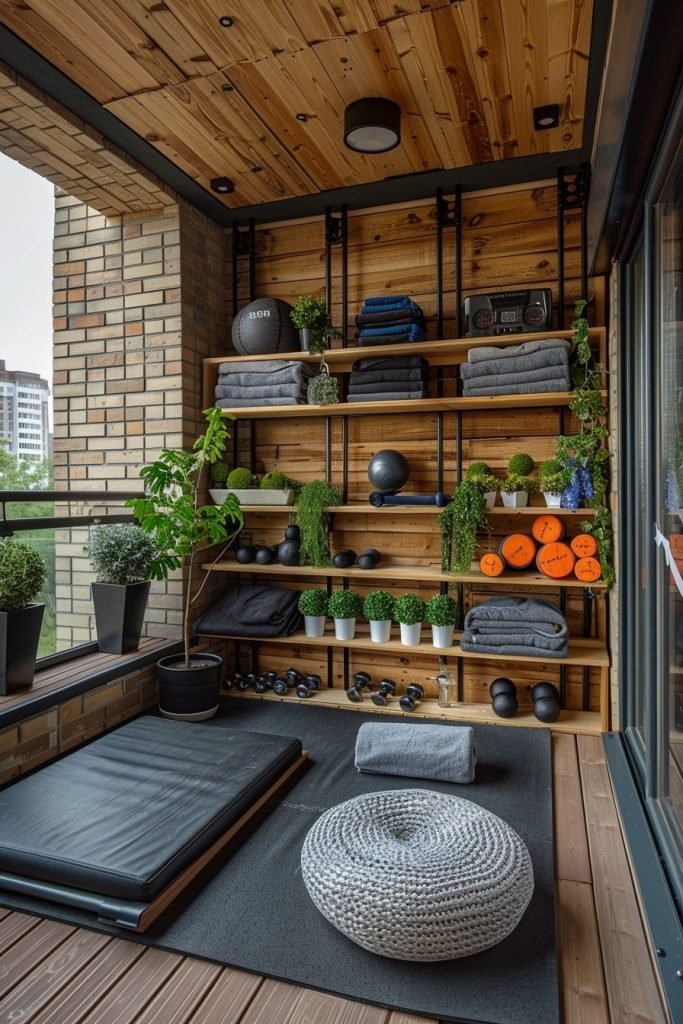 Balcony Workout Zone
