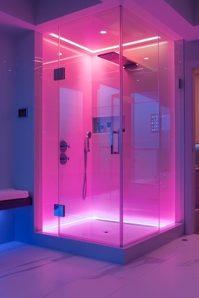 Chromotherapy Shower Enclosures