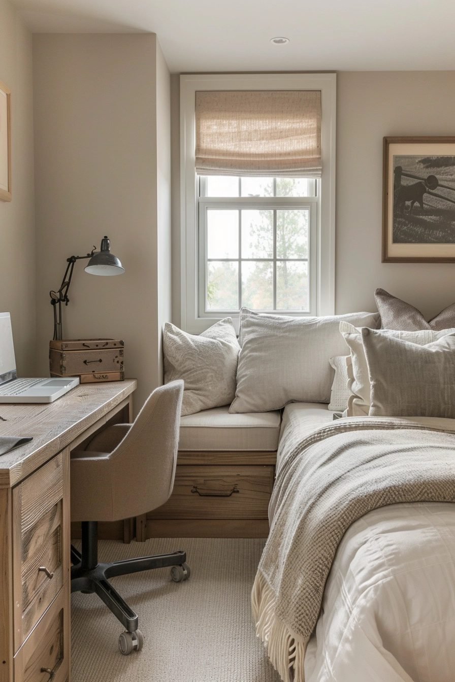 29 Guest Room Office Combo Ideas For A Seamless Blend - Courtneys World