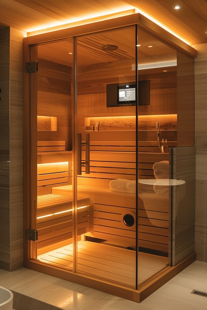 Compact Sauna Integration
