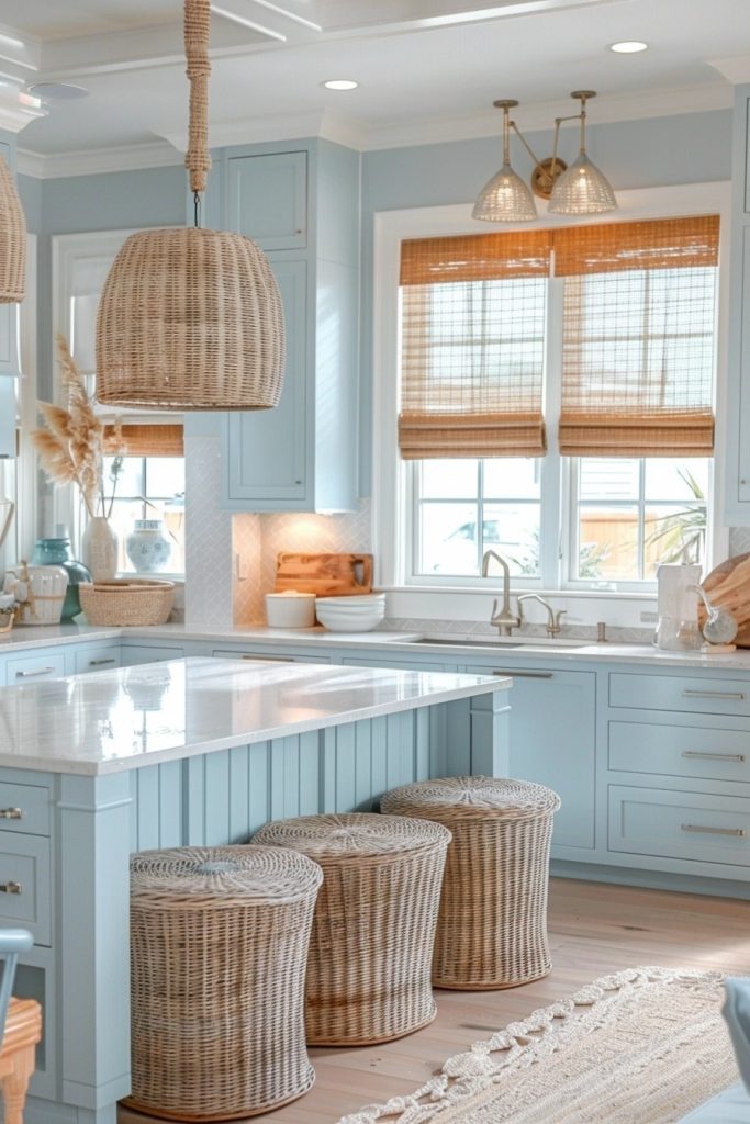 Contemporary Coastal Kitchens