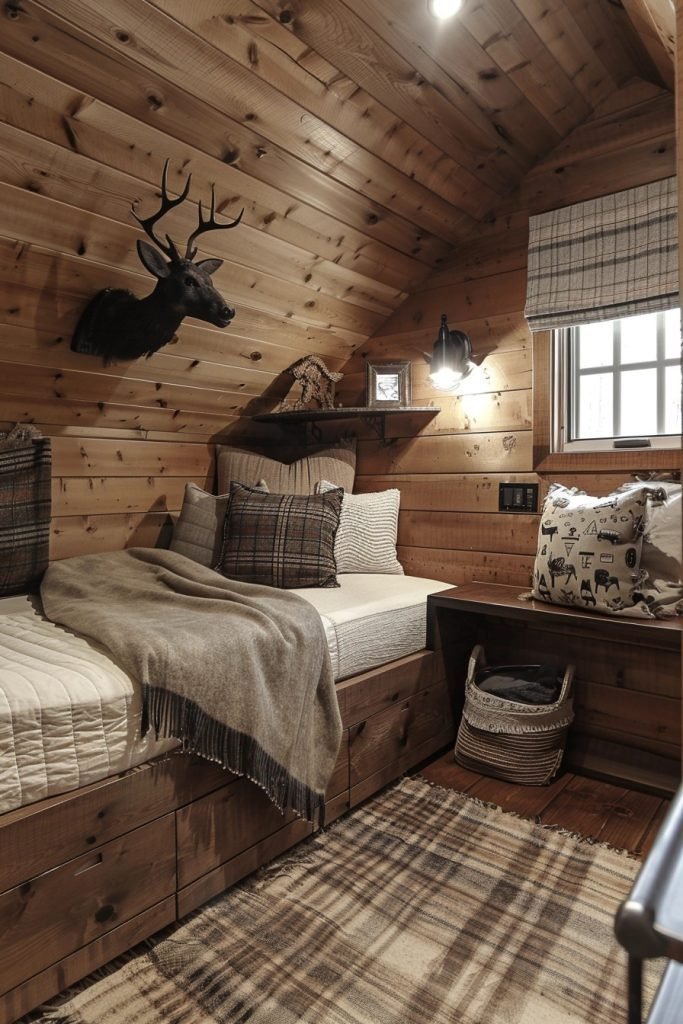 Cozy Cabin-Style Dorm