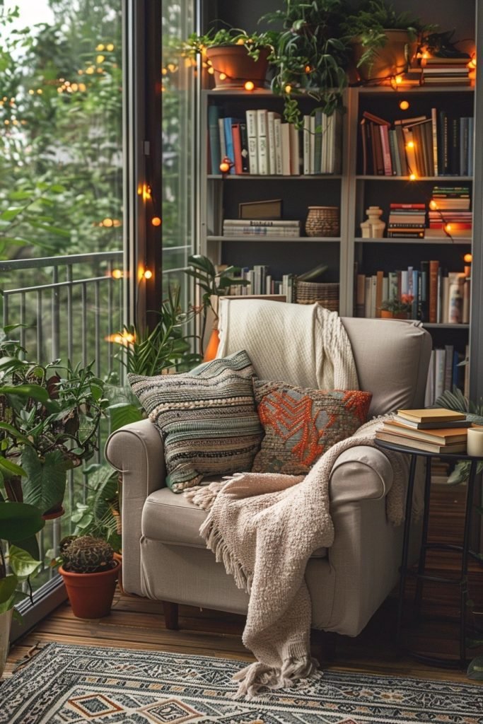 Cozy Reading Balcony
