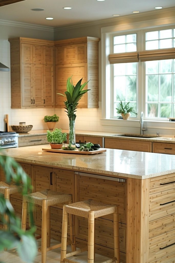 Eco-Friendly Green Kitchens